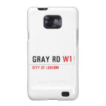 GRAY RD  Samsung Galaxy S2 Cases