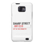 SHARP STREET   Samsung Galaxy S2 Cases