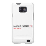 Bacchus Passage  Samsung Galaxy S2 Cases