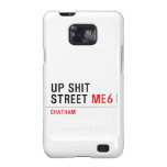 Up Shit Street  Samsung Galaxy S2 Cases