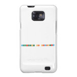 department of chemistry  Samsung Galaxy S2 Cases