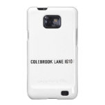 COLEBROOK LANE  Samsung Galaxy S2 Cases