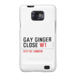 GAY GINGER CLOSE  Samsung Galaxy S2 Cases
