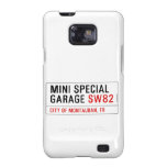 MINI SPECIAL GARAGE  Samsung Galaxy S2 Cases