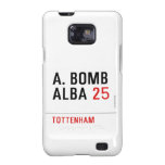 A. BOMB ALBA  Samsung Galaxy S2 Cases