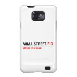 MIMA STREET  Samsung Galaxy S2 Cases