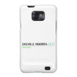 casville road826  Samsung Galaxy S2 Cases