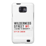Wilderness  Street  Samsung Galaxy S2 Cases