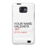 Your Name Valeh679    Samsung Galaxy S2 Cases