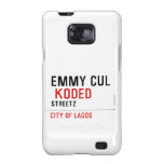 EMMY CUL   Samsung Galaxy S2 Cases