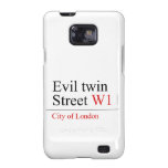 Evil twin Street  Samsung Galaxy S2 Cases