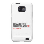 ELIZABETH U. CUMBERLAND  Samsung Galaxy S2 Cases