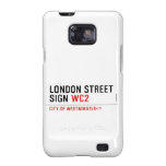 LONDON STREET SIGN  Samsung Galaxy S2 Cases