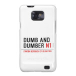 DUMB AND DUMBER  Samsung Galaxy S2 Cases
