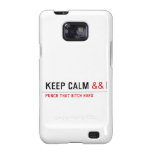 Keep calm  Samsung Galaxy S2 Cases