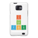 I
 Lv
 You  Samsung Galaxy S2 Cases
