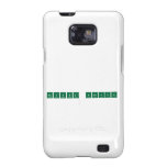 Nashwa farouk
   Samsung Galaxy S2 Cases