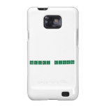 Auguri Giacomo  Samsung Galaxy S2 Cases
