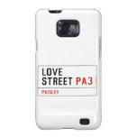 LOVE Street  Samsung Galaxy S2 Cases