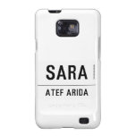 sara  Samsung Galaxy S2 Cases