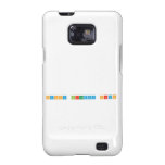 Happy Birthday Sarah  Samsung Galaxy S2 Cases