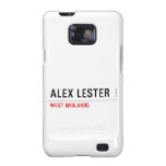 Alex Lester  Samsung Galaxy S2 Cases