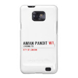 Aman pandit  Samsung Galaxy S2 Cases