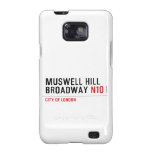 MUSWELL HILL BROADWAY  Samsung Galaxy S2 Cases