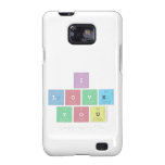 i
 love
 you  Samsung Galaxy S2 Cases