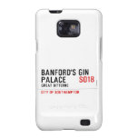 Banford's Gin  Palace  Samsung Galaxy S2 Cases