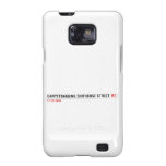 Carpetbagging Shithouse street  Samsung Galaxy S2 Cases