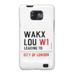 WAKX LOU  Samsung Galaxy S2 Cases