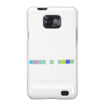 carlos y delia  Samsung Galaxy S2 Cases