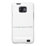 I think luv inspires science its all chemistry  Samsung Galaxy S2 Cases