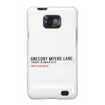 Gregory Myers Lane  Samsung Galaxy S2 Cases