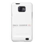 Khady denewade  Samsung Galaxy S2 Cases