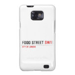 Food street  Samsung Galaxy S2 Cases