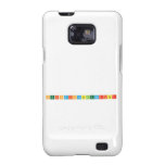 PeriodicTableWriter  Samsung Galaxy S2 Cases