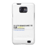59 STR RENAISSIANCE SQ SIGN  Samsung Galaxy S2 Cases