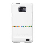 Periodic Name Project  Samsung Galaxy S2 Cases