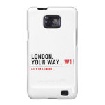London, your way...  Samsung Galaxy S2 Cases