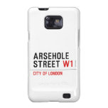 Arsehole Street  Samsung Galaxy S2 Cases