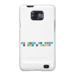 Mi lema de vida
 Be you Be happy  Samsung Galaxy S2 Cases