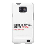COURT OF APPEAL STREET  Samsung Galaxy S2 Cases