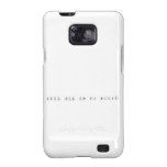keep calm and do science  Samsung Galaxy S2 Cases