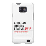 abraham lincoln statue  Samsung Galaxy S2 Cases