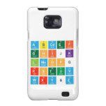 Abcdef
 ghijk
 lmnopq
 rstuv
 wxy&z  Samsung Galaxy S2 Cases