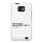 Upper Middle Management Lane  Samsung Galaxy S2 Cases