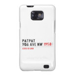 Patpat 906 ave nw  Samsung Galaxy S2 Cases