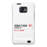 Jonathan   Samsung Galaxy S2 Cases